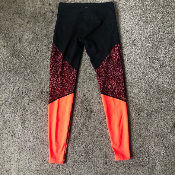 Old Navy Coral compression leggings - color block - Picture 2 of 3
